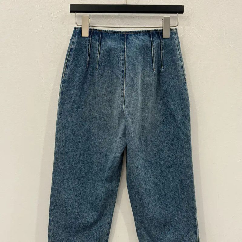 Chanel Chanel Blue Denim Women's Jeans Size XS 0089 Size 23" - 2 Thumbnail