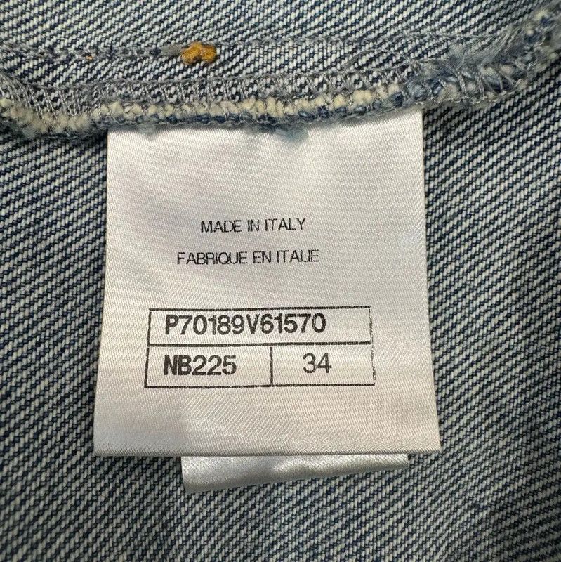 Chanel Chanel Blue Denim Women's Jeans Size XS 0089 Size 23" - 7 Thumbnail