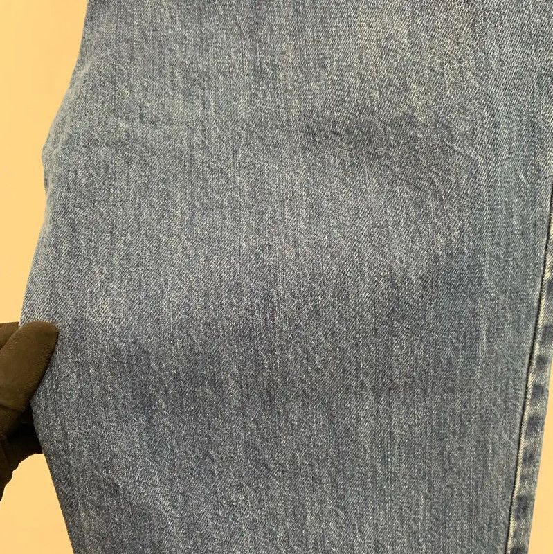 Chanel Chanel Blue Denim Women's Pants 0089 Size 23" - 4 Thumbnail
