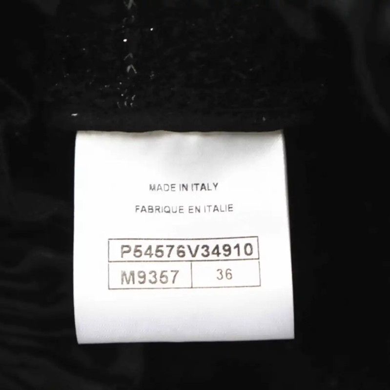 Chanel Chanel Black Wool Blend Women's Sweater 0089 Size S / US 4 / IT 40 - 4 Thumbnail