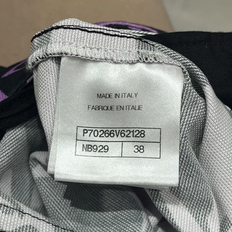 Chanel Chanel Purple Floral Cotton Summer Shorts 0089 Size 28" / US 6 / IT 42 - 6 Thumbnail