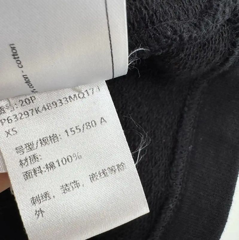 Chanel Chanel Black Cropped Hoodie Tank for Women 0089 Size XS / US 0-2 / IT 36-38 - 6 Thumbnail
