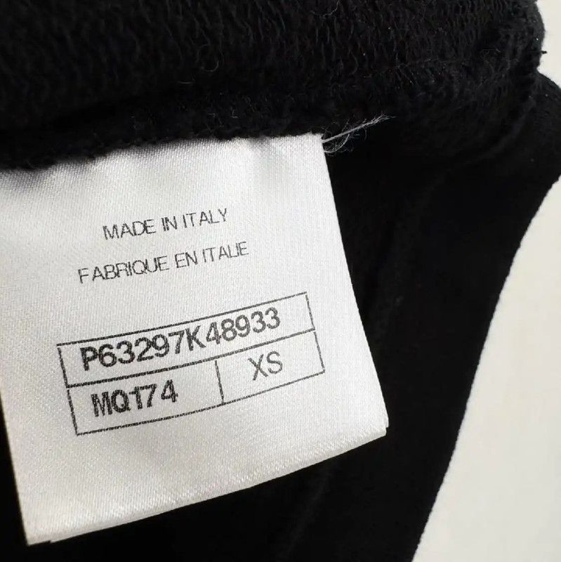 Chanel Chanel Black Cropped Hoodie Tank for Women 0089 Size XS / US 0-2 / IT 36-38 - 5 Thumbnail