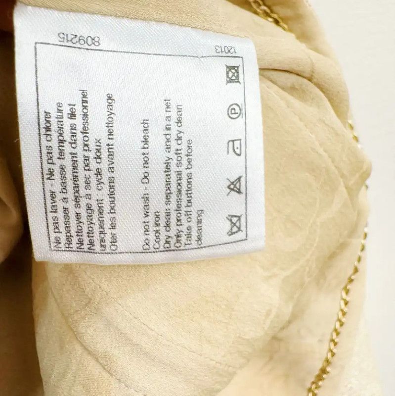 Chanel Chanel Beige Short Coat for Women 0089 Size S / US 4 / IT 40 - 5 Thumbnail