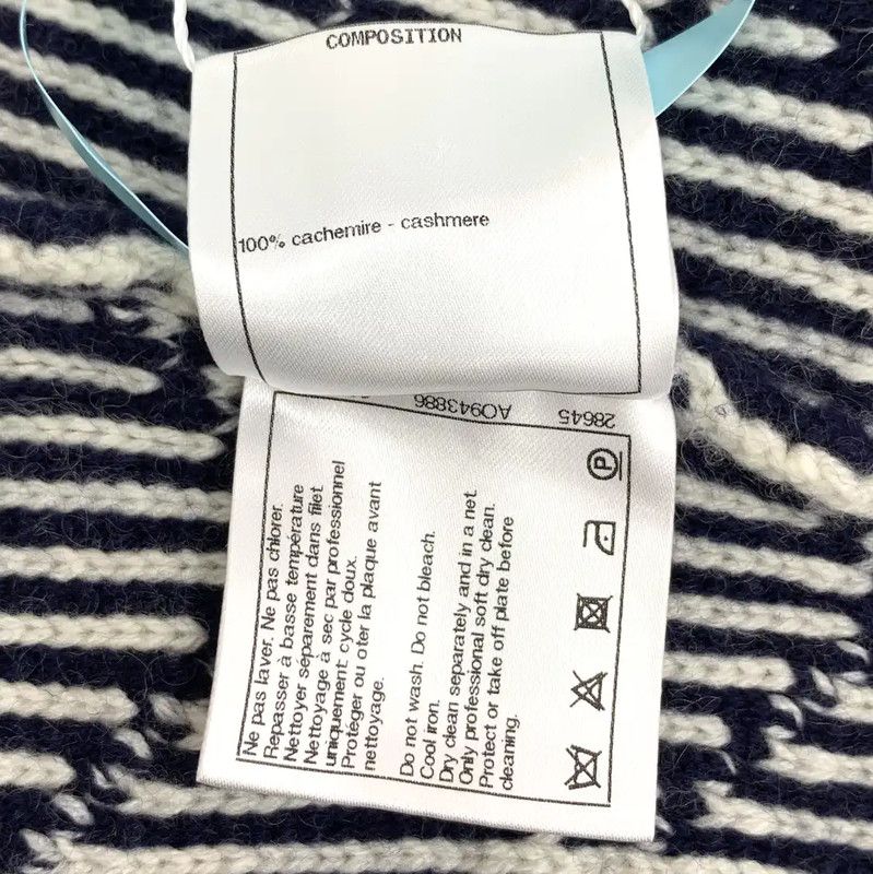 Chanel Chanel Color Block Cashmere Sweater 0089 Size S / US 4 / IT 40 - 8 Thumbnail