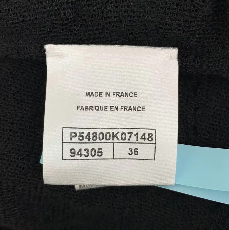Chanel Chanel Black Wool Pullover Sweater XS 0089 Size XS / US 0-2 / IT 36-38 - 6 Thumbnail
