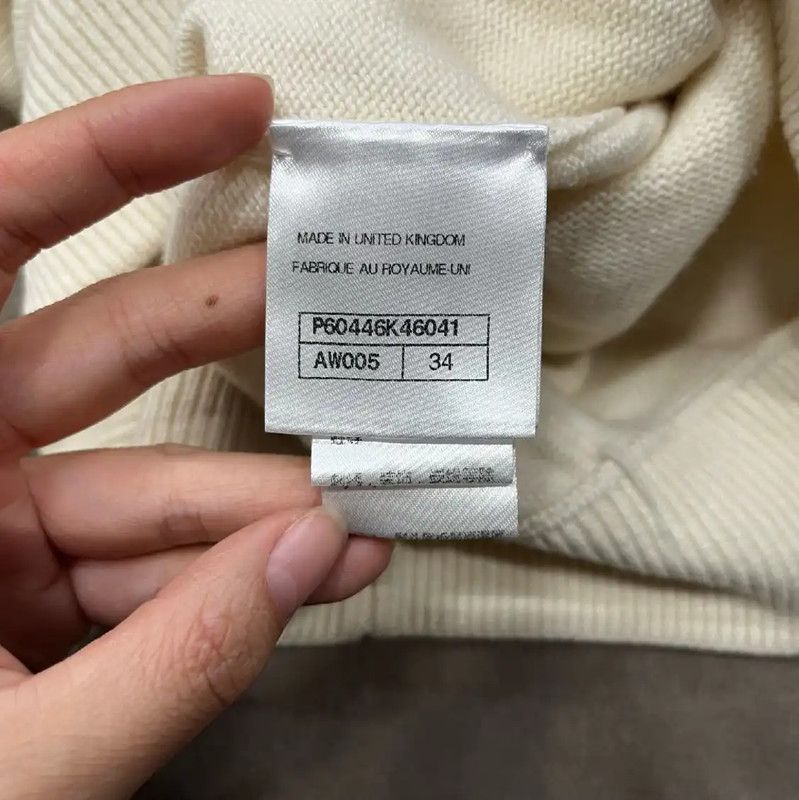 Chanel Chanel White Cashmere Hoodie for Women 0089 Size XS / US 0-2 / IT 36-38 - 4 Thumbnail