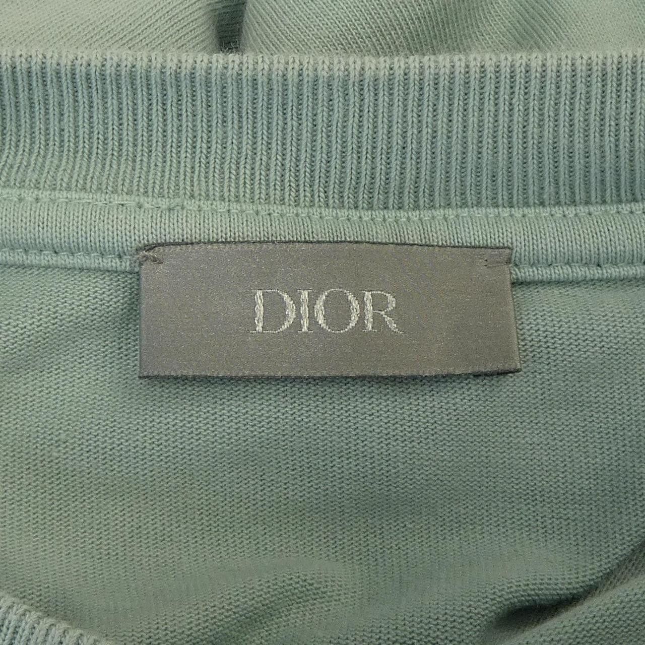 Dior Dior Dior T-shirt Cotton T-Shirts 493J696G0554 DUTY FREE for USA Size ONE SIZE - 4 Thumbnail
