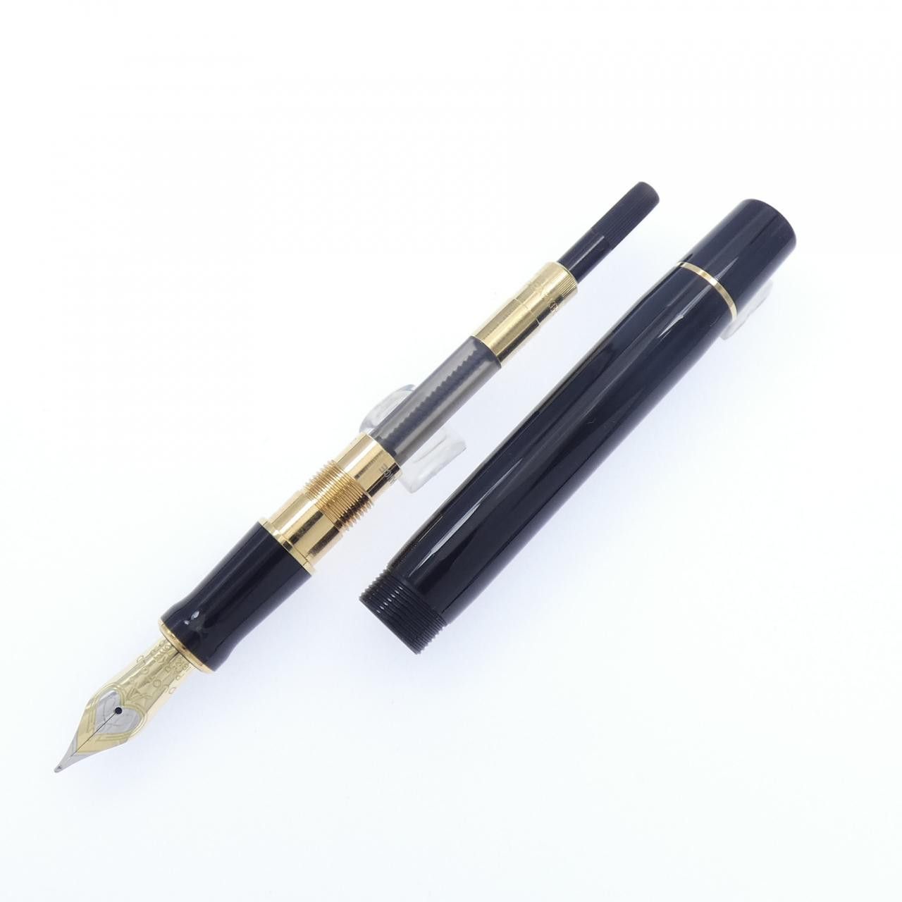 Other Other Parker Duofold Classic Centennial Au750 Fountain Pen Metal Pen DUTY FREE for USA Size ONE SIZE - 5 Thumbnail