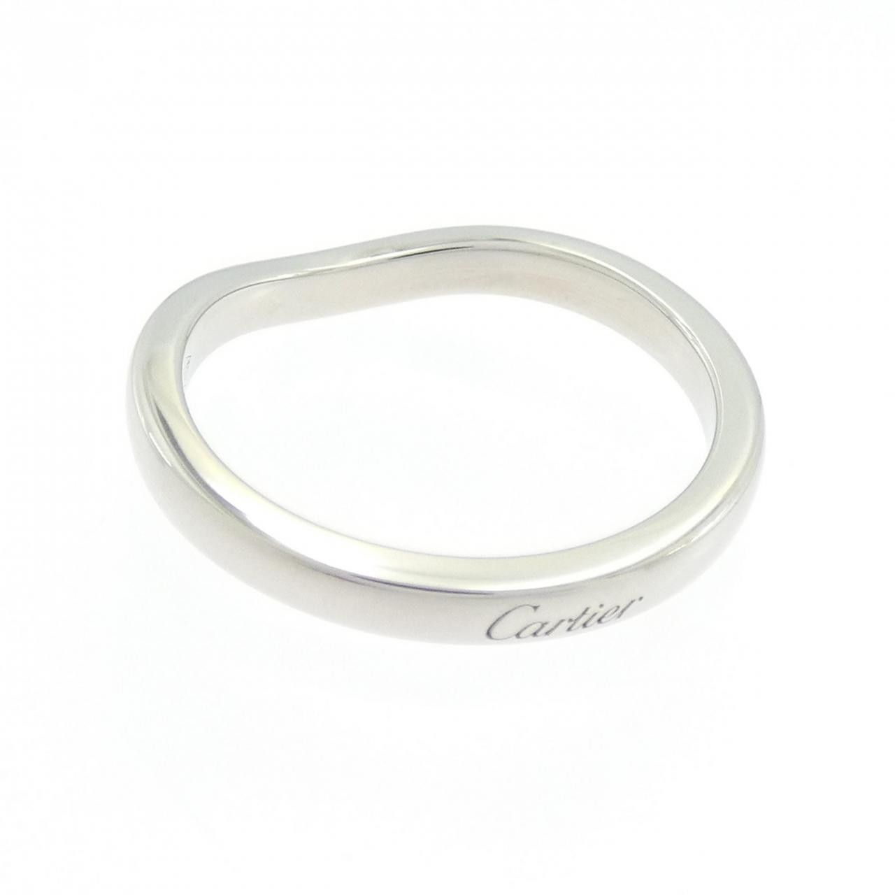 Cartier Cartier Cartier Ballerine PT950 Ring Size 6 Metal Ring CRB4092800 DUTY FREE for USA Size ONE SIZE - 4 Thumbnail