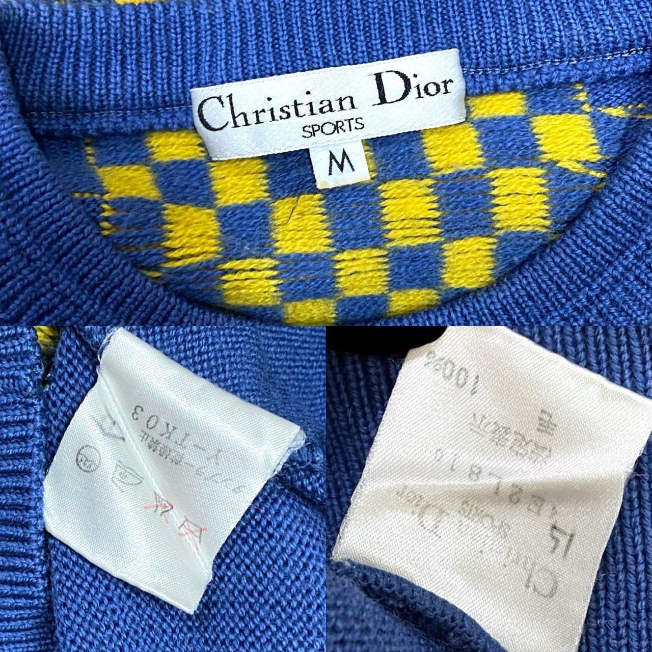 Dior Dior Christian Dior Wool Sweater Others Tops DUTY FREE for USA Size ONE SIZE - 4 Thumbnail