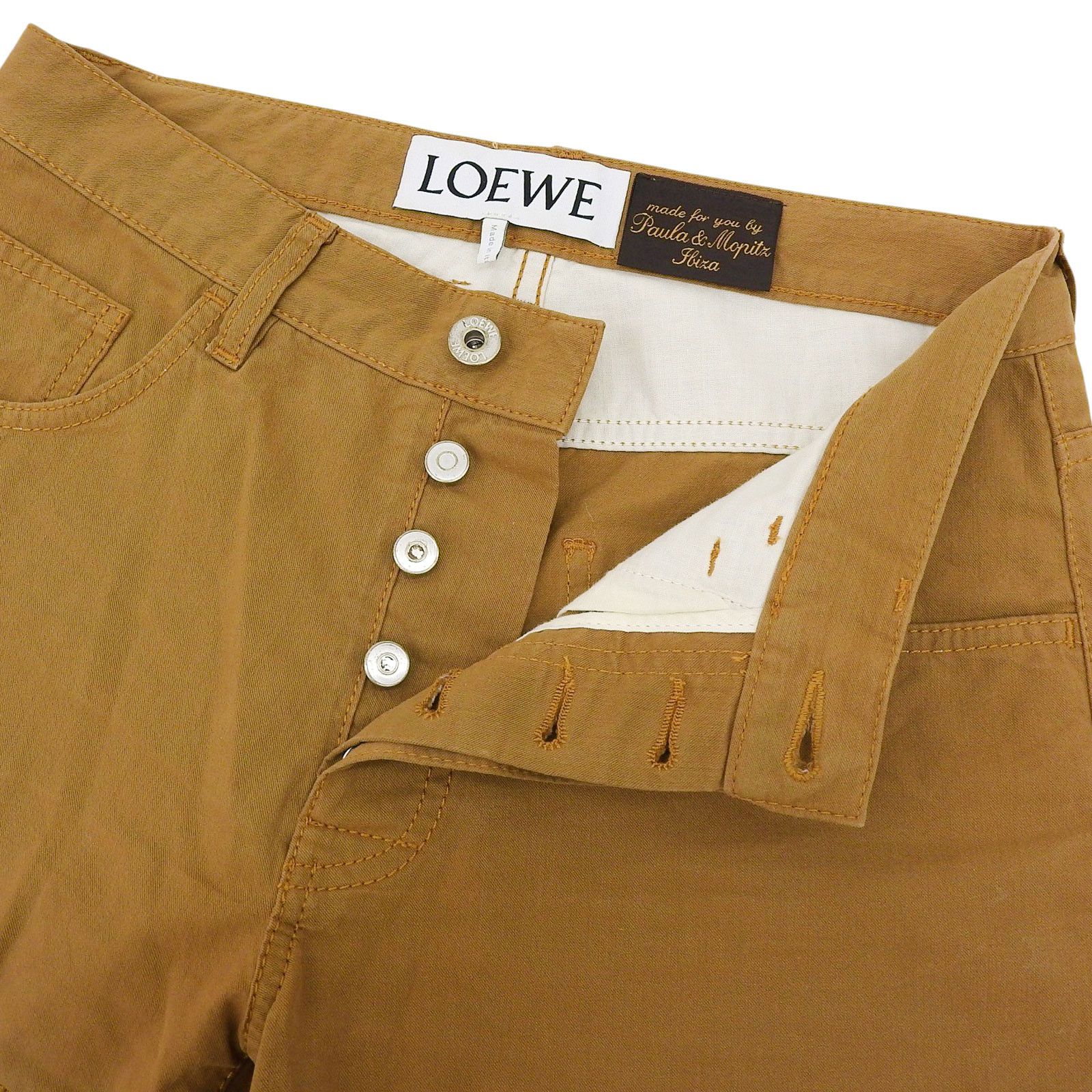 Loewe Loewe Loewe×Paulas Ibiza Hemp Pants Natural Material Pants S2292032IB DUTY FREE for USA Size ONE SIZE - 3 Thumbnail