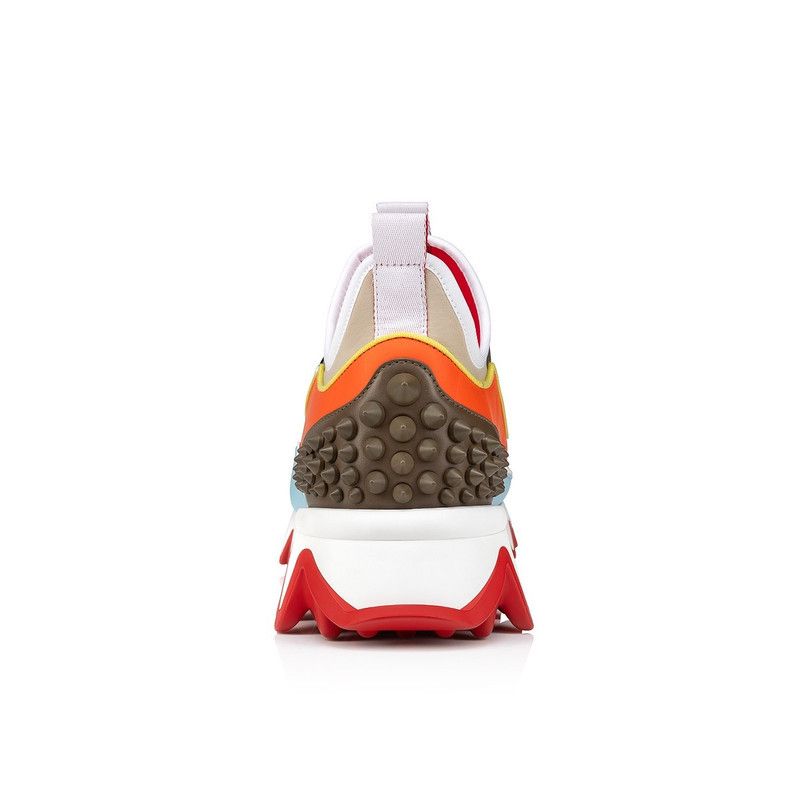 Christian Louboutin Sharkyloub SP Spikes brown/orange/blue Size US 9 / EU 42 - 4 Thumbnail