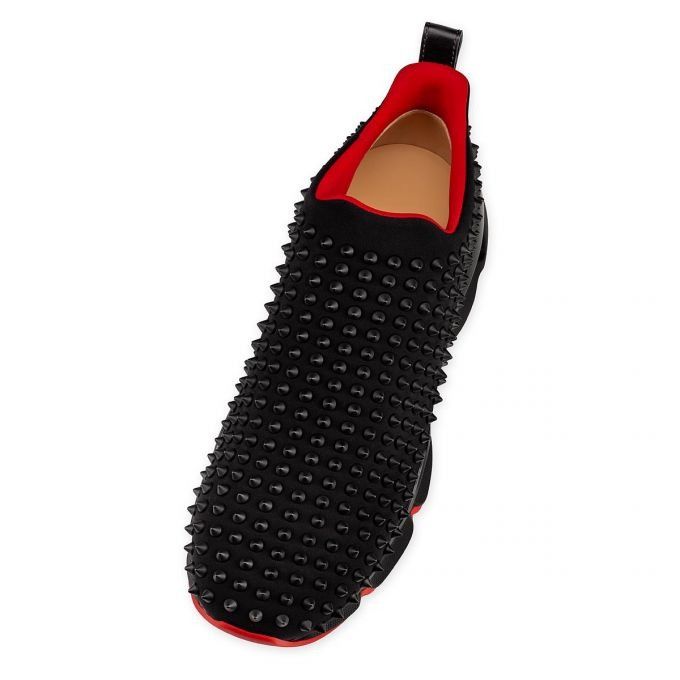 Christian Louboutin spike sock black Size US 11.5 / EU 44-45 - 2 Thumbnail