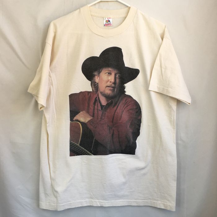 Vintage VTG John Anderson Solid Ground Country Music T Shirt Sz XL ...