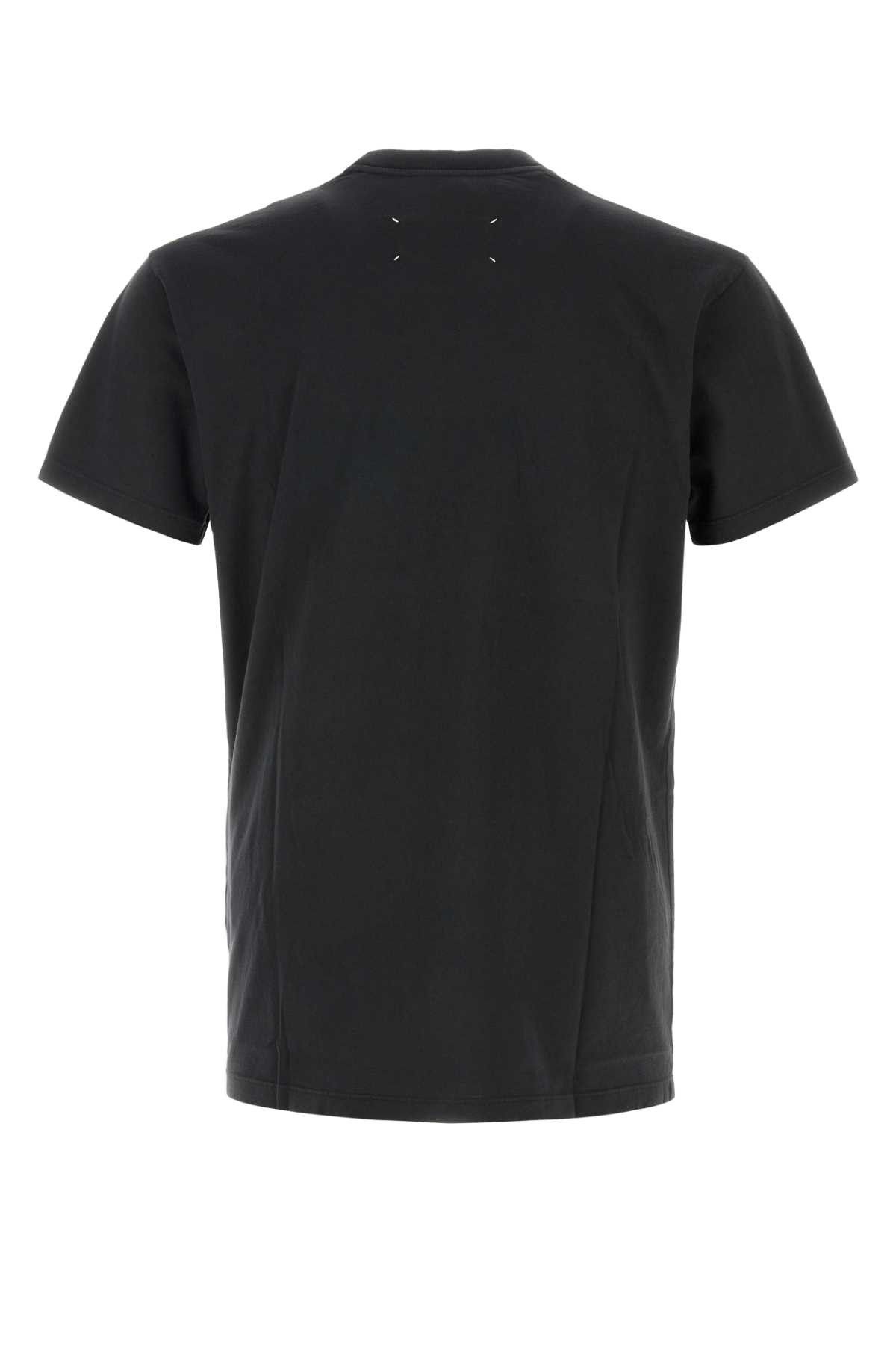 Maison Margiela Slate Cotton T-Shirt Size US M / EU 48-50 / 2 - 2 Thumbnail