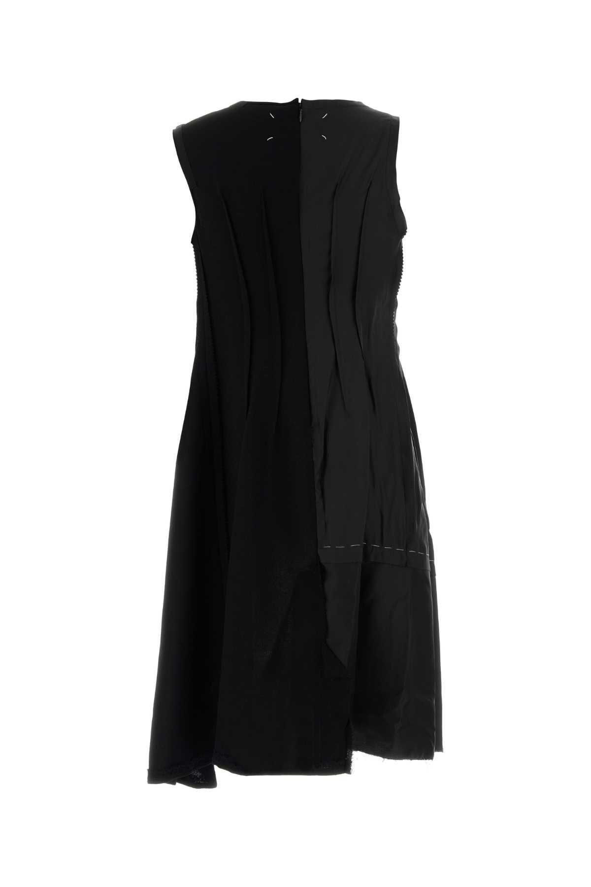 Maison Margiela Black Wool Dress Size S / US 4 / IT 40 - 2 Thumbnail