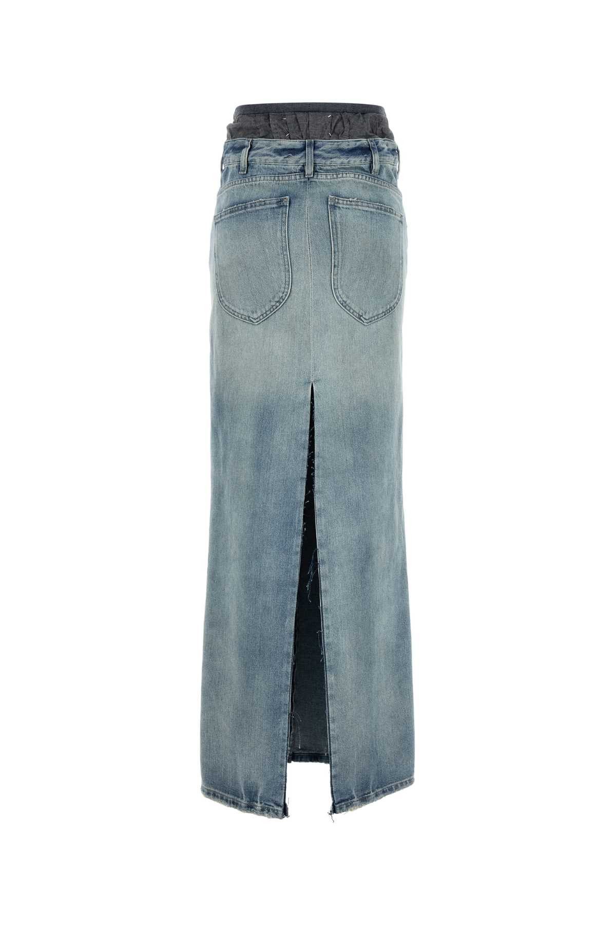 Maison Margiela Denim Skirt Size 27" / US 4 / IT 40 - 2 Thumbnail