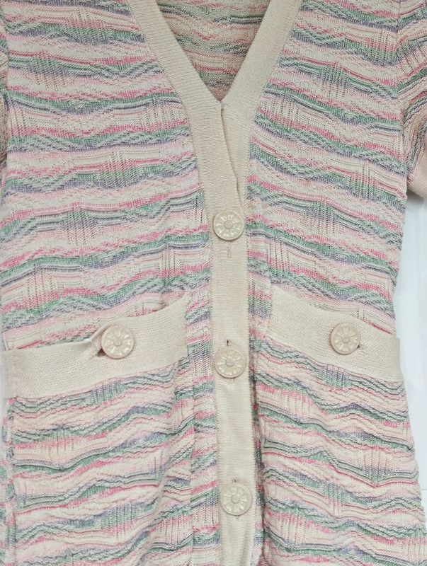 Chanel Chanel Color-Block Cotton Dress for Women 0089 Size S / US 4 / IT 40 - 8 Thumbnail