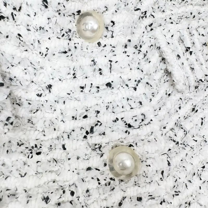 Chanel Chanel S Size White Summer Dress 0089 Size S / US 4 / IT 40 - 4 Thumbnail