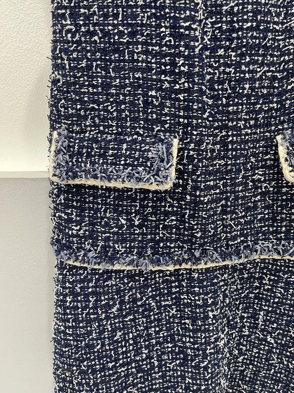 Chanel Chanel Blue Sleeveless A-Line Dress 0089 Size ONE SIZE - 5 Thumbnail