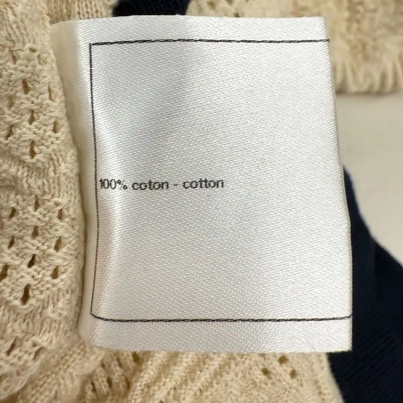 Chanel Chanel Cream Wool Pullover Sweater for Women 0089 Size L / US 10 / IT 46 - 4 Thumbnail