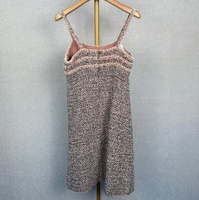 Chanel Chanel Color Block Polyester Women's Dress 0089 Size L / US 10 / IT 46 - 2 Thumbnail