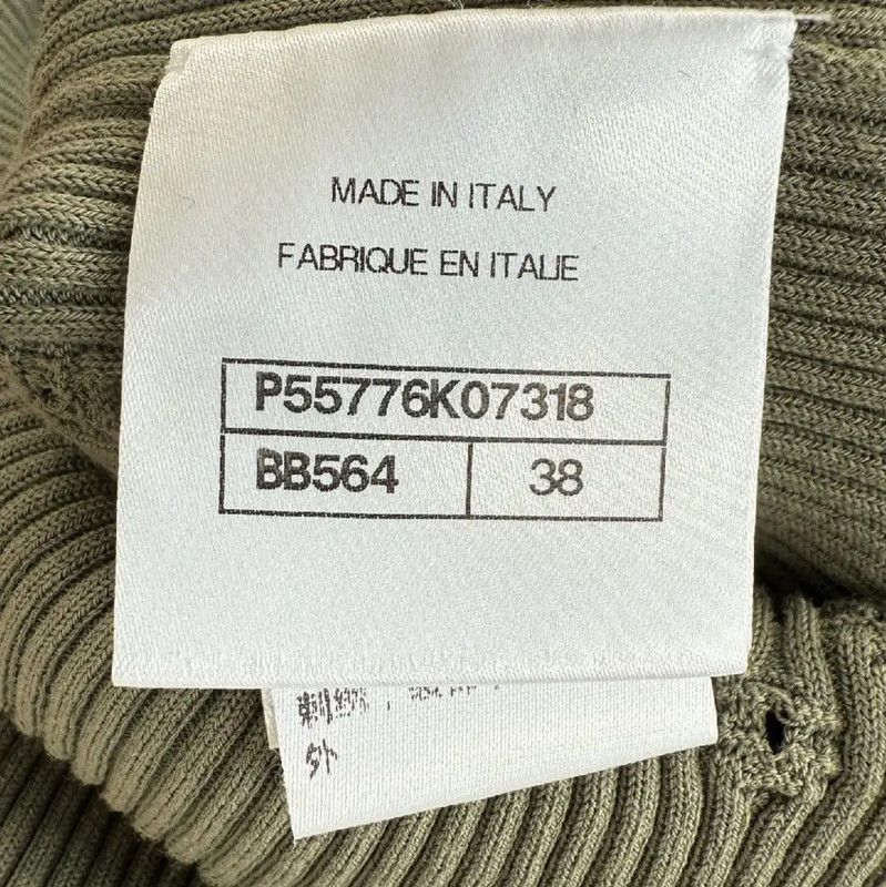 Chanel Chanel Gray Cotton Pullover Sweater for Women 0089 Size M / US 6-8 / IT 42-44 - 4 Thumbnail