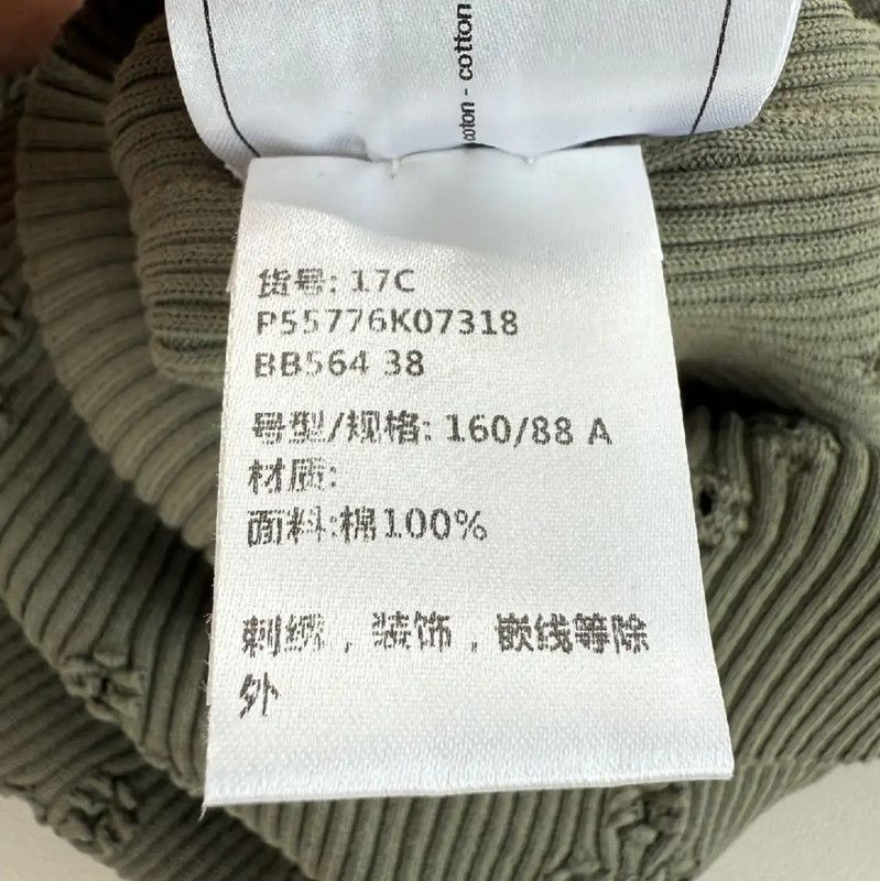 Chanel Chanel Gray Cotton Pullover Sweater for Women 0089 Size M / US 6-8 / IT 42-44 - 5 Thumbnail
