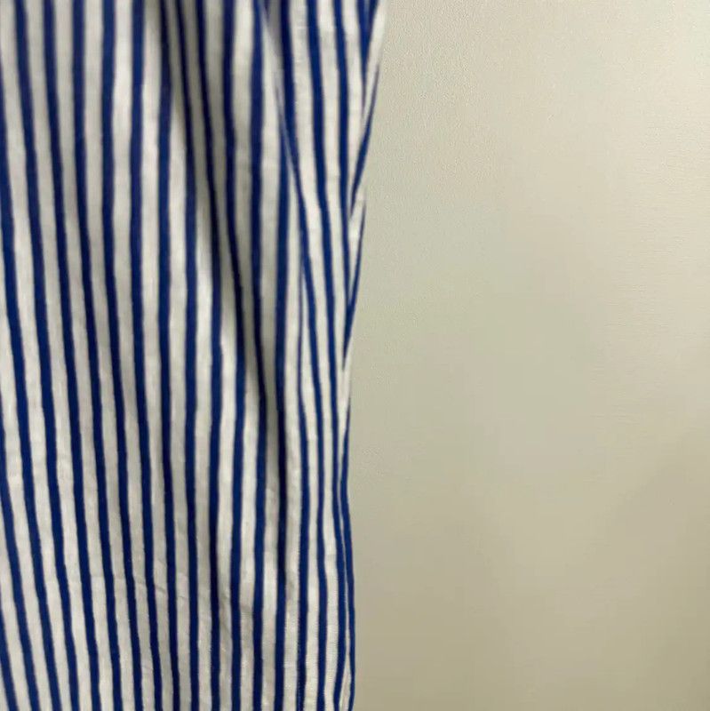 Chanel Chanel Striped Cotton Dress in Chocolate 0089 Size S / US 4 / IT 40 - 6 Thumbnail