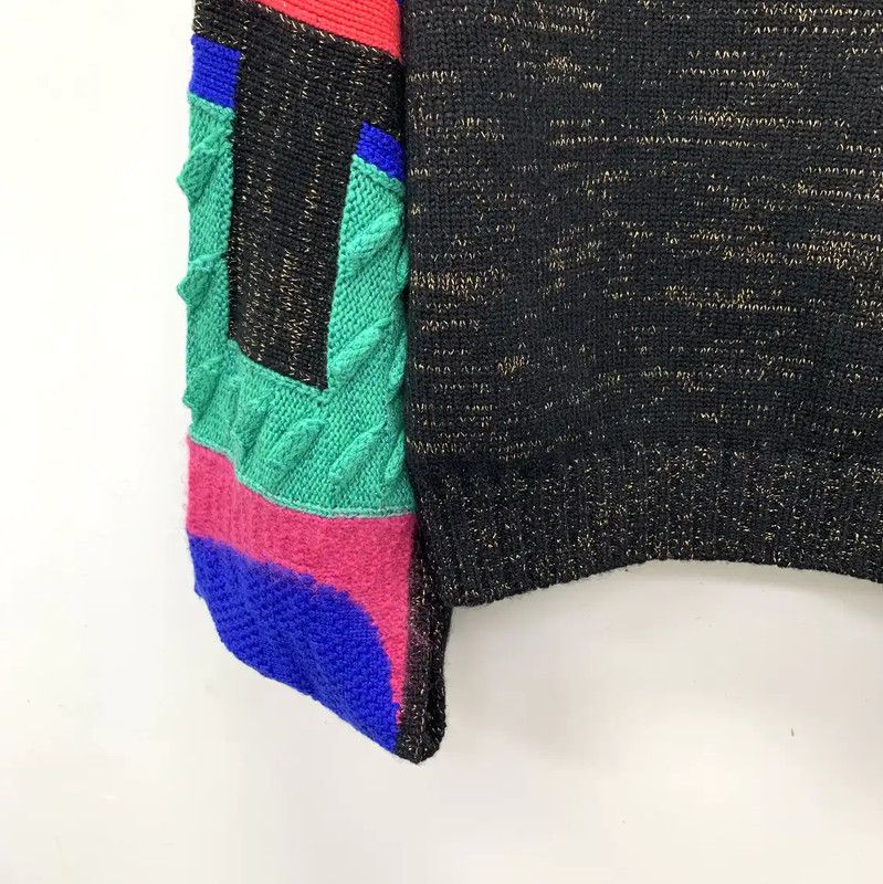 Chanel Chanel Color-Block Pullover Sweater for Women 0089 Size M / US 6-8 / IT 42-44 - 4 Thumbnail
