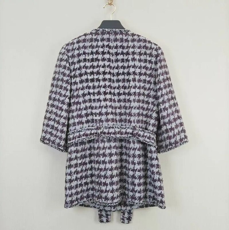 Chanel Chanel Multi-Color Wool Blend Women's Coat 0089 Size M / US 6-8 / IT 42-44 - 2 Thumbnail