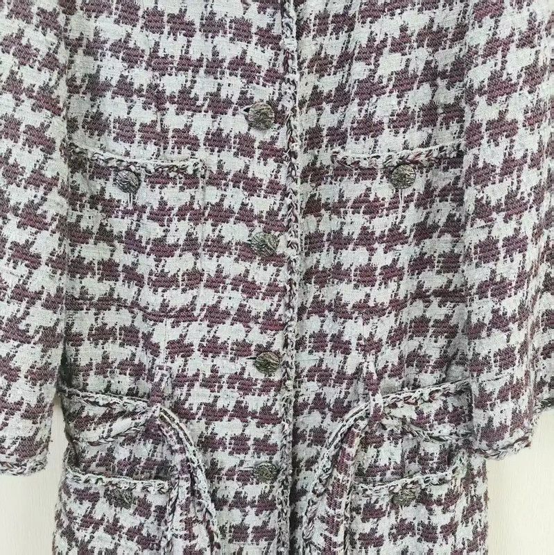 Chanel Chanel Gray Wool Blend Long Sleeve Cardigan 0089 Size M / US 6-8 / IT 42-44 - 6 Thumbnail
