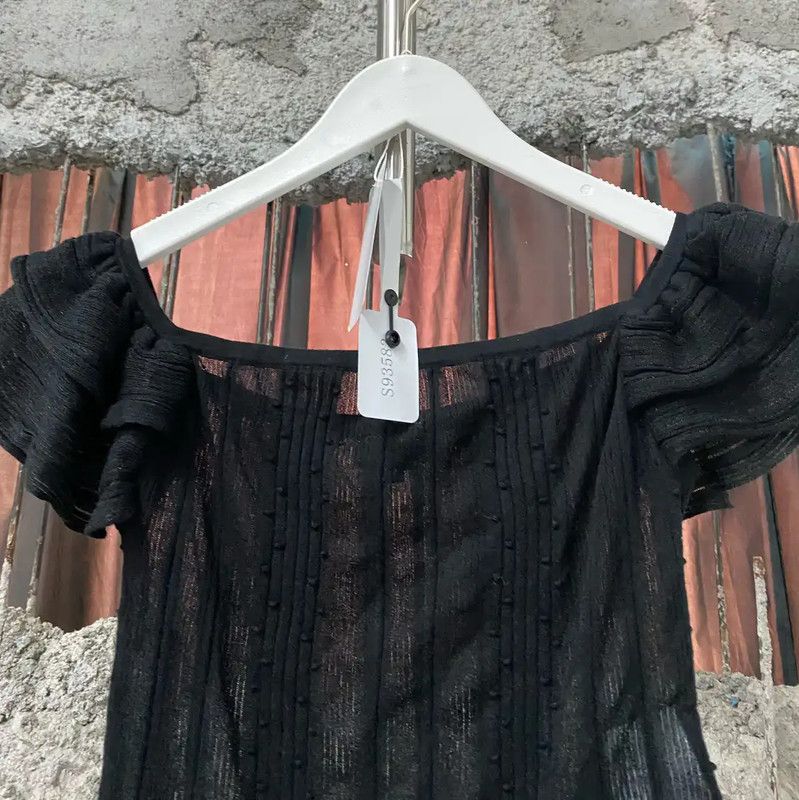 Chanel Summer Black Short Sleeve Top 0089