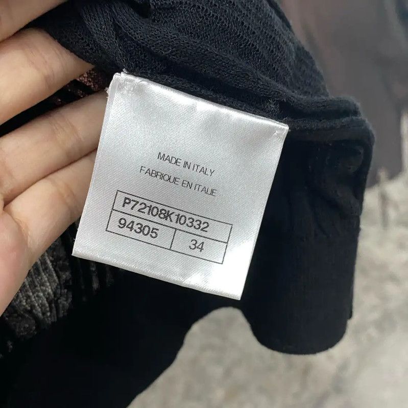 Chanel Summer Black Short Sleeve Top 0089