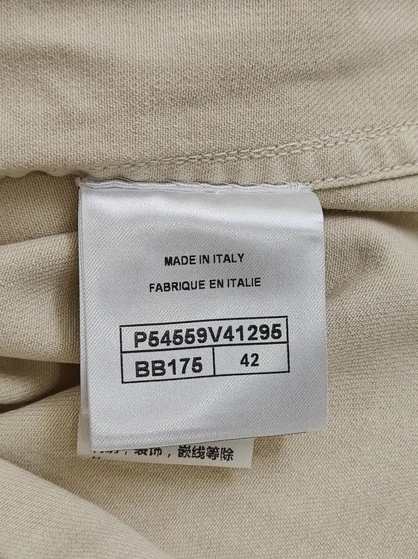 Chanel Chanel Spring Autumn White Denim Jacket 0089 Size L / US 10 / IT 46 - 8 Thumbnail