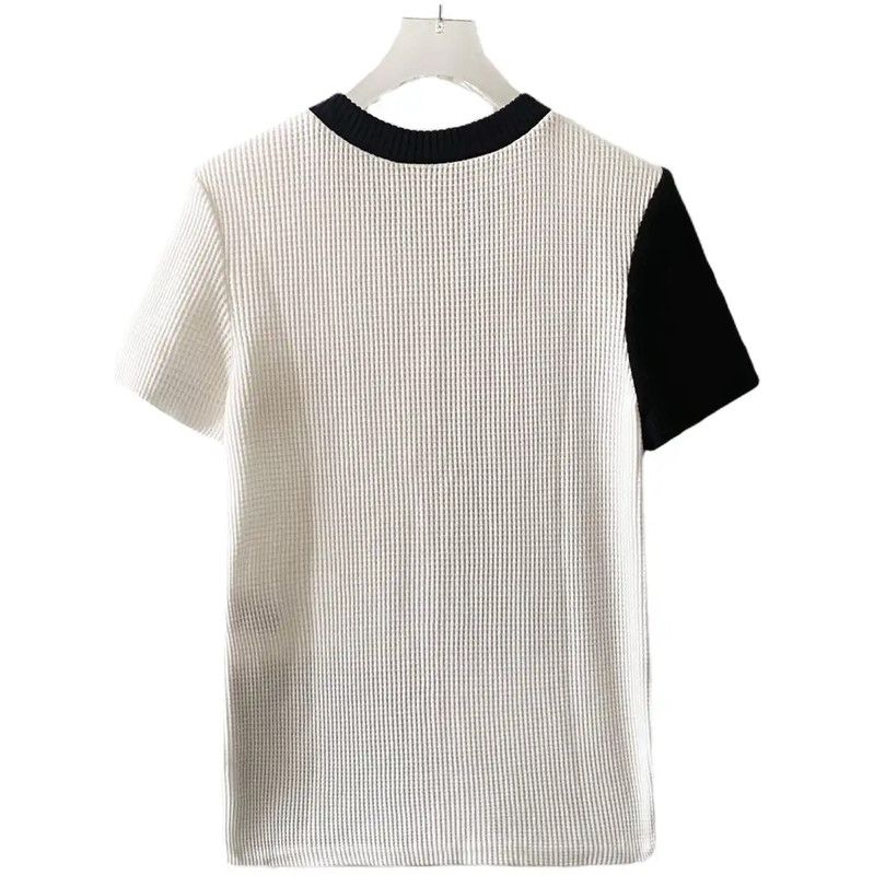 Chanel Chanel White Cotton Women's T-Shirt 0089 Size S / US 4 / IT 40 - 2 Thumbnail