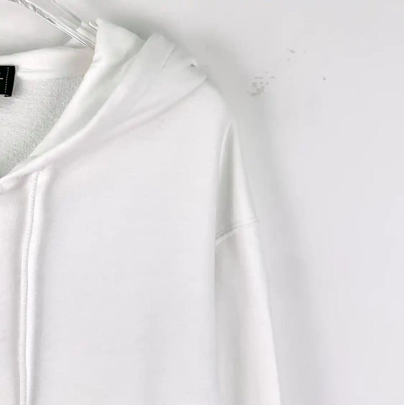 Chanel Chanel White Cotton Women's Jacket XL 0089 Size XL / US 12-14 / IT 48-50 - 3 Thumbnail
