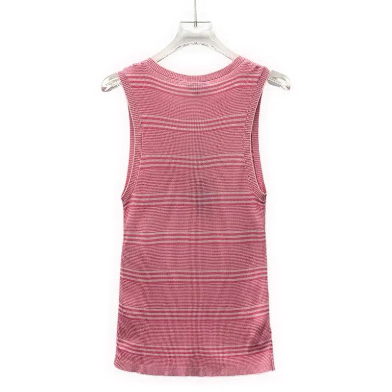 Chanel Chanel Pink Cotton Women's Pullover 0089 Size M / US 6-8 / IT 42-44 - 2 Thumbnail