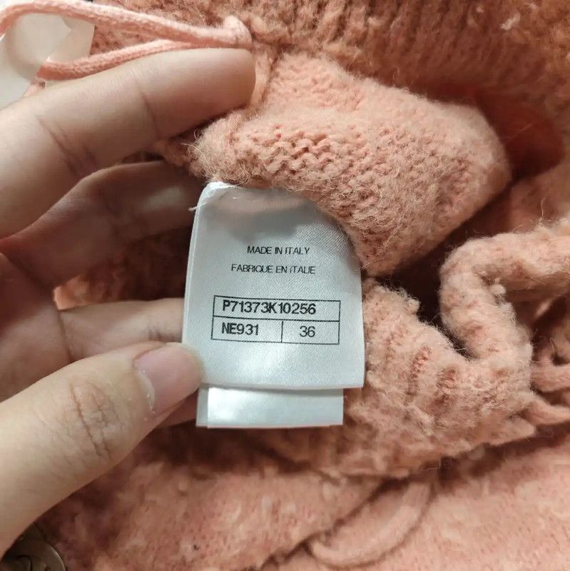 Chanel Chanel Pink Alpaca Wool Casual Pants 0089 Size 23" - 5 Thumbnail