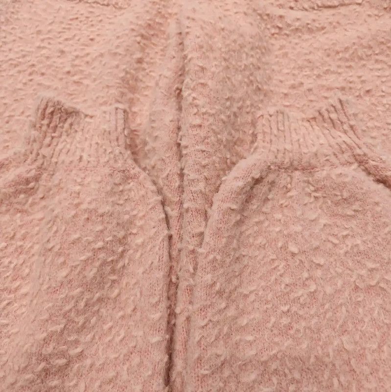 Chanel Chanel Pink Alpaca Wool Casual Pants 0089 Size 23" - 4 Thumbnail