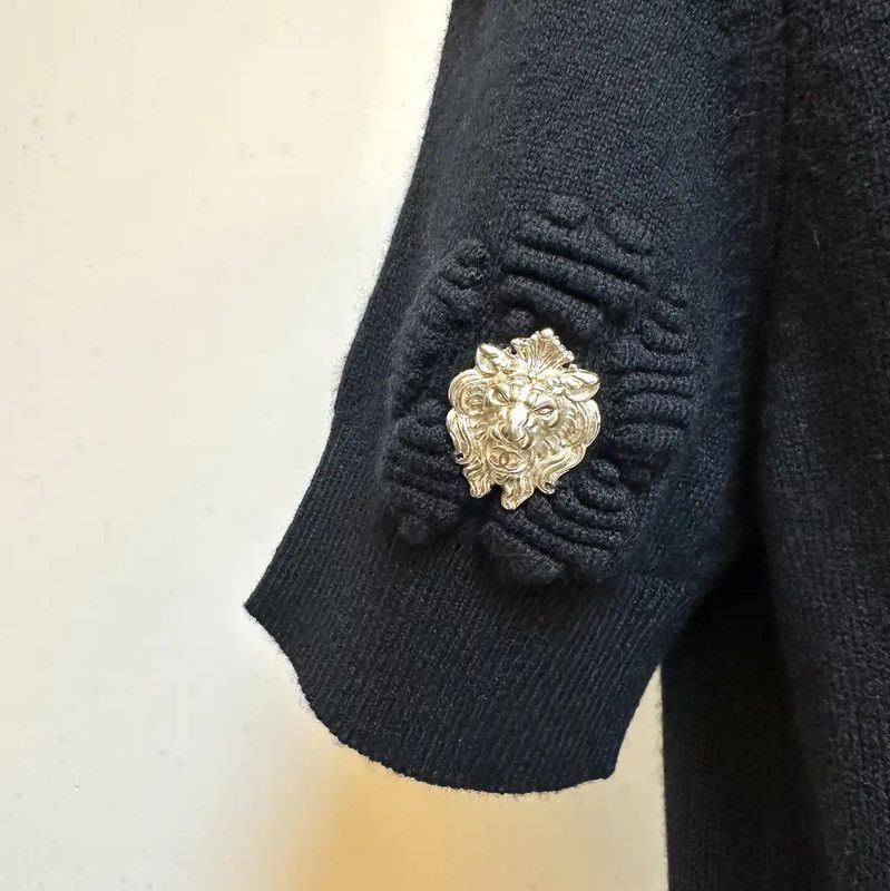Chanel Chanel Black Short Sleeve Pullover Sweater 0089 Size S / US 4 / IT 40 - 5 Thumbnail