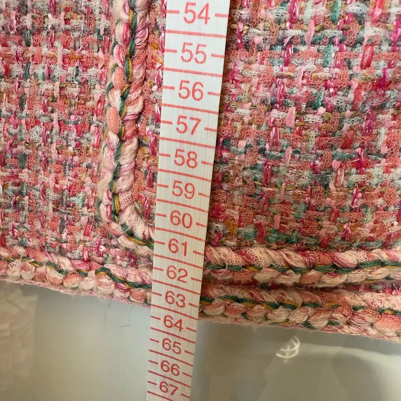 Chanel Chanel Spring Autumn Coral Red Cotton Cardigan 0089 Size S / US 4 / IT 40 - 9 Thumbnail