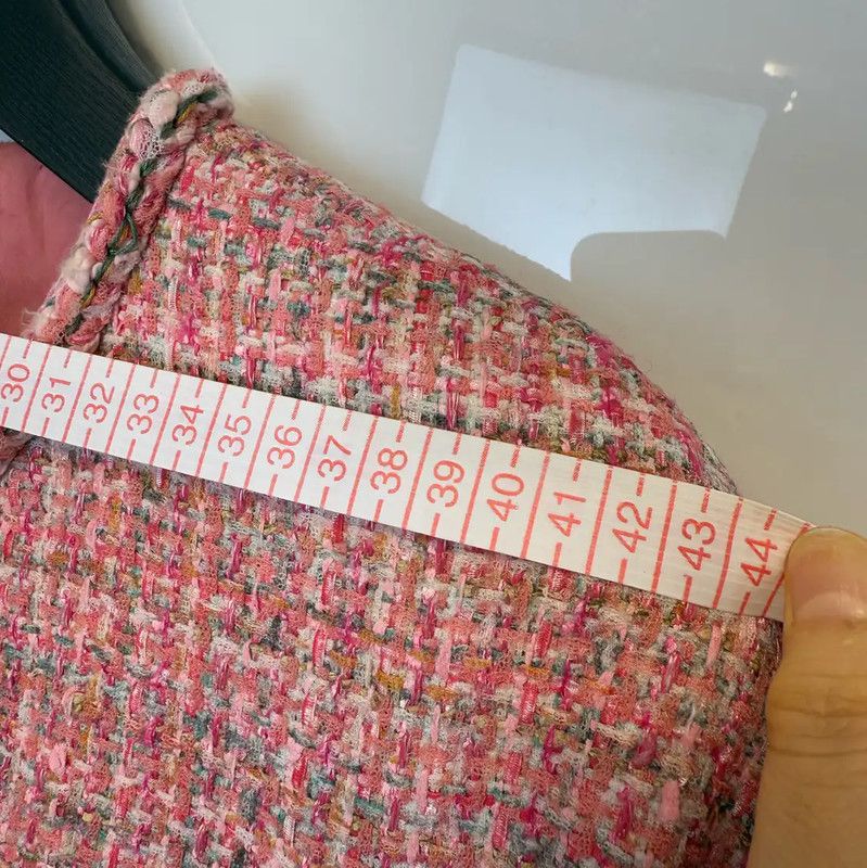 Chanel Chanel Spring Autumn Coral Red Cotton Cardigan 0089 Size S / US 4 / IT 40 - 7 Thumbnail