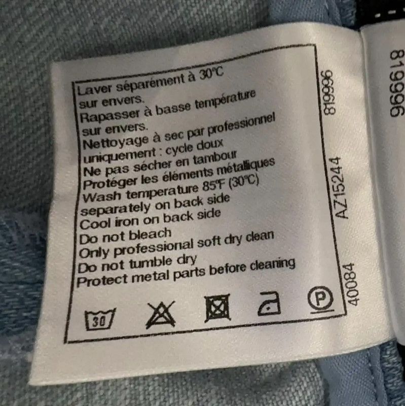 Chanel Chanel Summer Light Blue Denim Pants 0089 Size 28" / US 6 / IT 42 - 5 Thumbnail