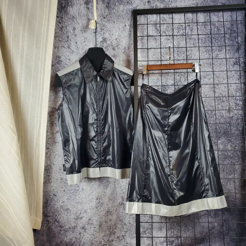 Chanel Chanel Black Nylon Women's Top 0089 Size M / US 6-8 / IT 42-44 - 4 Thumbnail