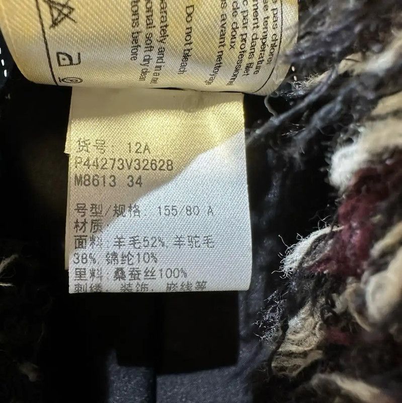Chanel Chanel Gray Wool Boucle Cardigan 0089 Size S / US 4 / IT 40 - 6 Thumbnail