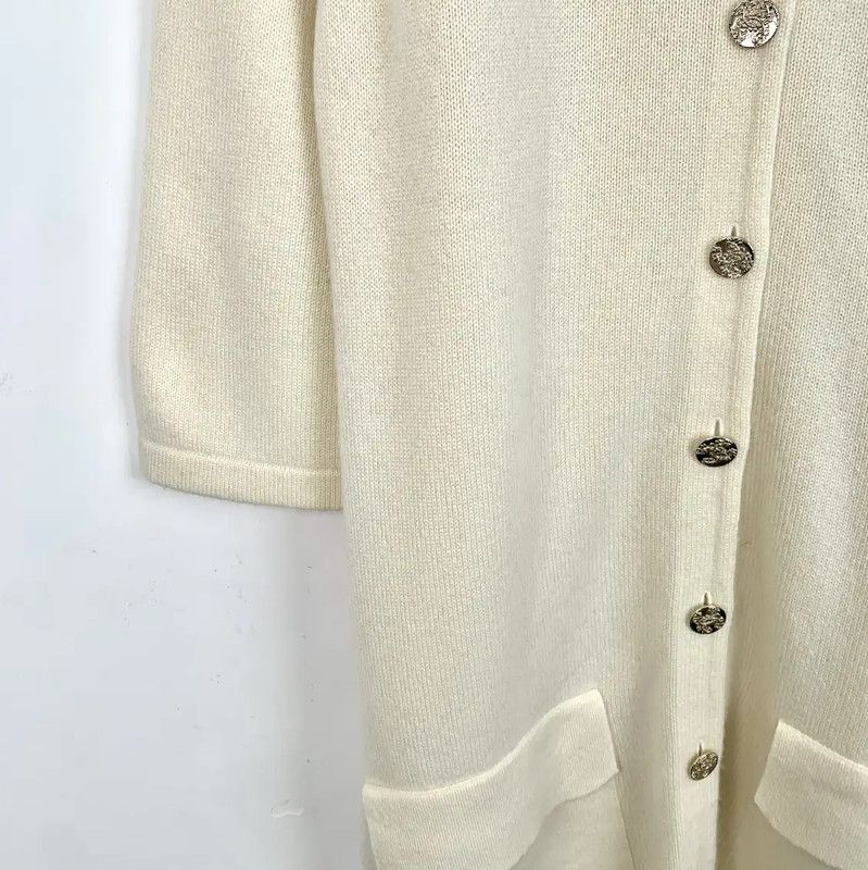 Chanel Chanel Beige Cashmere Dress Size S 0089 Size S / US 4 / IT 40 - 4 Thumbnail