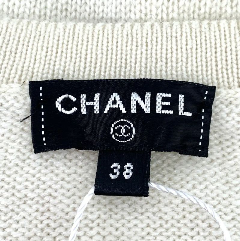 Chanel Chanel Beige Cashmere Dress Size S 0089 Size S / US 4 / IT 40 - 7 Thumbnail