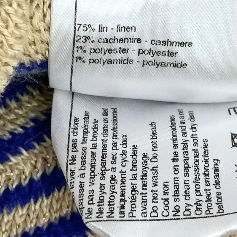 Chanel Chanel Striped Knit Women’s Sweater in XS 0089 Size XS / US 0-2 / IT 36-38 - 8 Thumbnail
